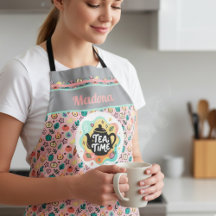 Doodle Tea Time Tetera Arte Pastel
