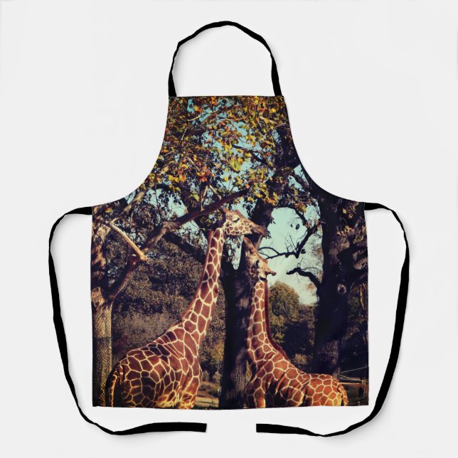 Delantal Dos Giraffe Apron (Anverso)