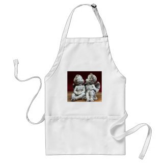 Delantal Dos Heavenly Angel Cherubs Zazzle HEART Apron