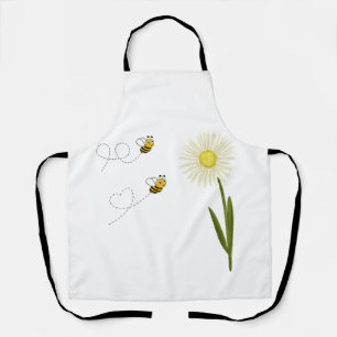 Delantal Dos pequeñas y lindas abejas