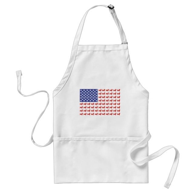 Delantal DOXIE-FLAG-Tee (Frente)