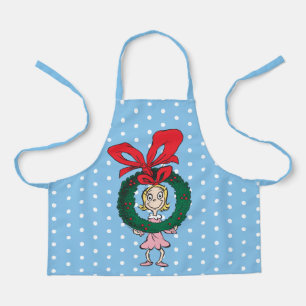 Delantal Dr. Seuss   Cindy-Lou Quién - Corona