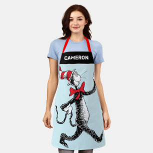 Delantal Dr. Seuss El gato en el sombrero pasea