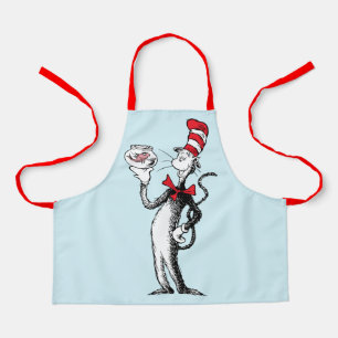 Delantal Dr. Seuss Gato en el sombrero & Krinklebine