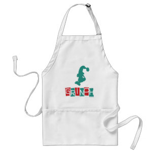 Delantal Dr. Seuss   Grinch - Rojo & Verde