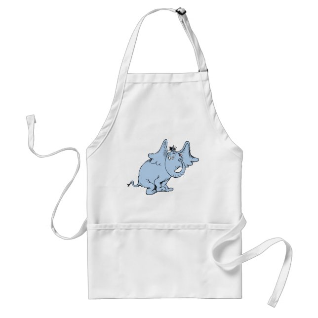 Delantal Dr. Seuss | Horton de lado (Frente)