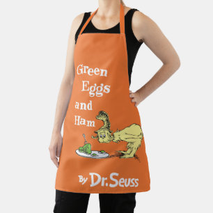 Delantal Dr. Seuss   Huevos verdes con jamón