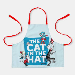 Delantal Dr. Seuss   Logotipo de Cat in the Hat - Personaje