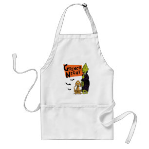 Delantal Dr. Seuss   Noche del Grinch de Halloween Gráfico