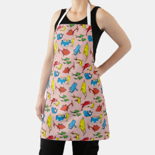 Delantal Dr. Seuss   Un Patrón Pescado Dos Peces