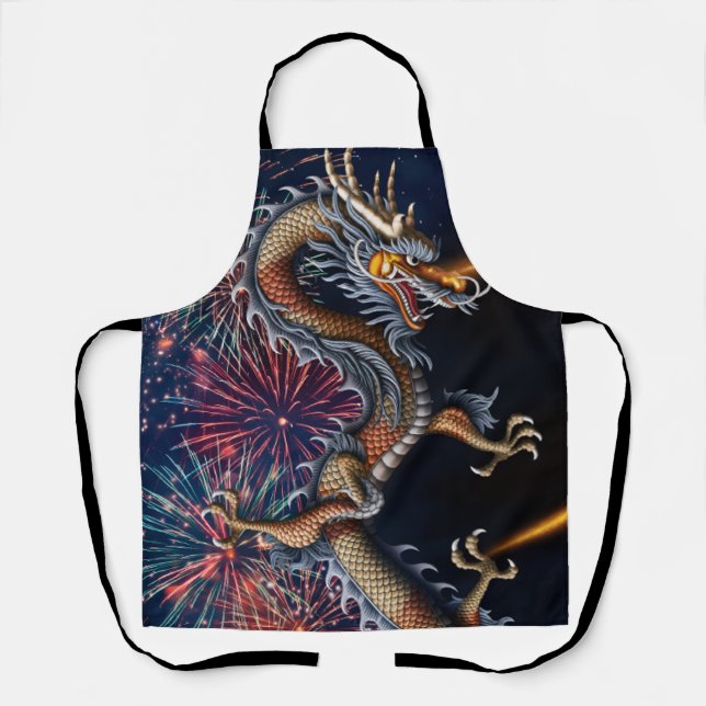 Delantal Dragón Chino (Anverso)