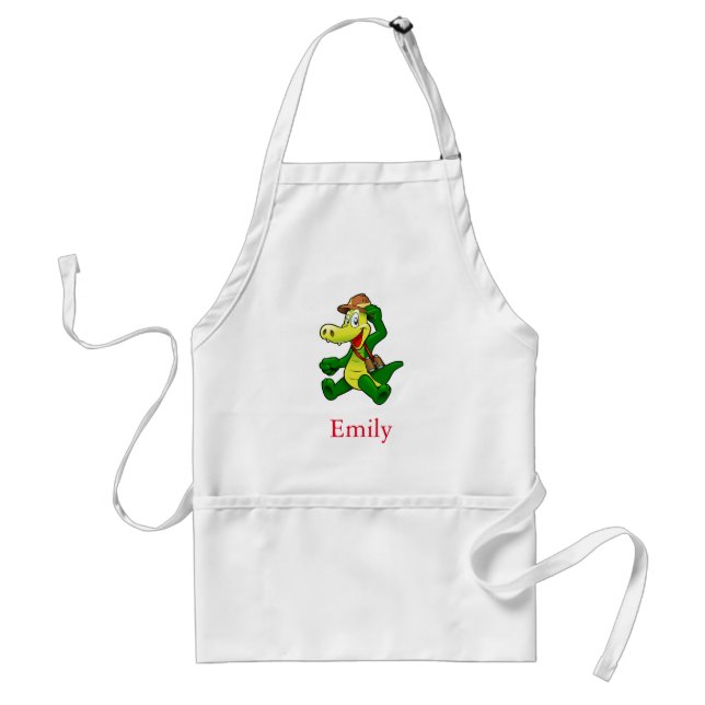 Delantal Dragón Cute Personalizado personalizado (Frente)