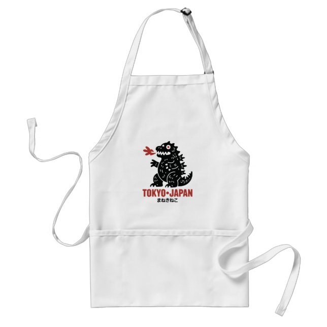 Delantal dragón de Tokio Japón  (Frente)