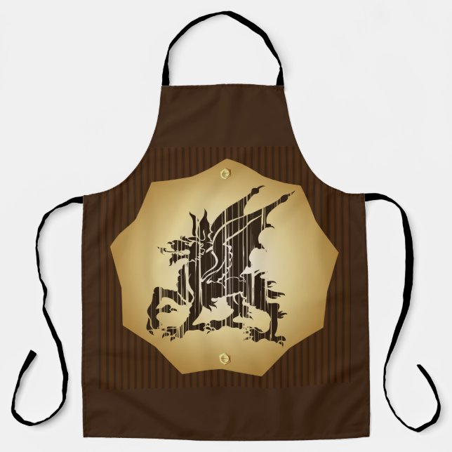 Delantal Dragon Family Crest (Anverso)