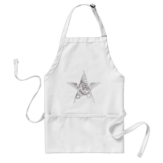 Delantal Dragon Pentagram (Frente)