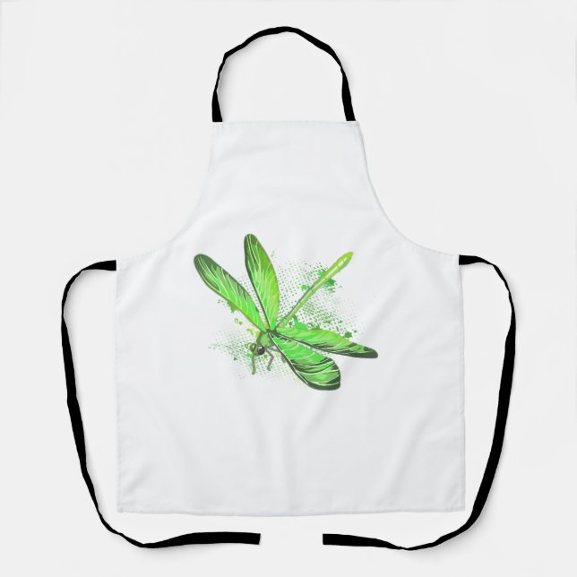 Delantal Dragón verde (Anverso)