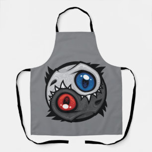Delantal Dragón Yin Yang de Bien y Mal