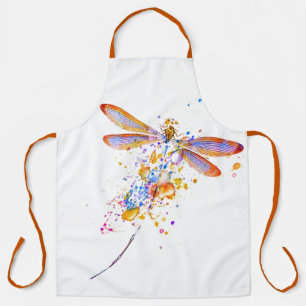 Delantal Dragonfly splatter Apron