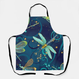 Delantal Dragonfys Verde azulados