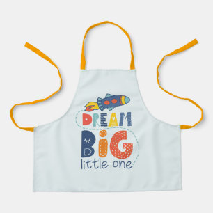 Delantal Dream Big Little One Rocket