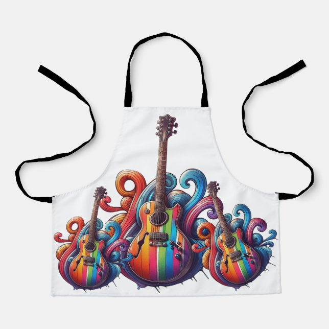 Delantal Drin Sound Wood Wall Art (Anverso)