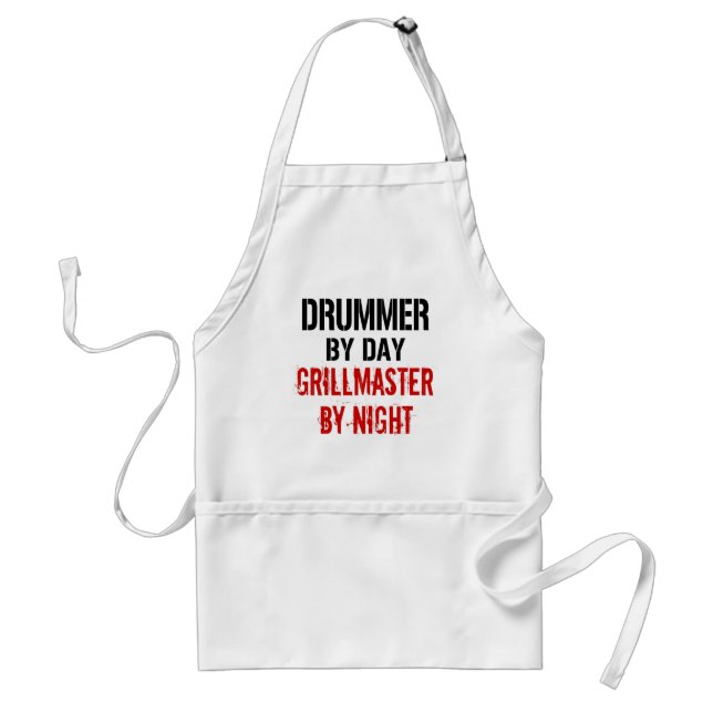 Delantal Drummer Grillmaster (Frente)