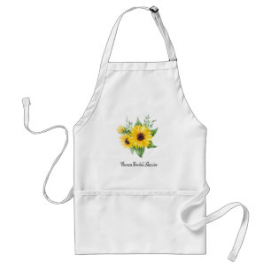 Delantal Ducha Bridal Personalizada Apron-Autografiable!  E