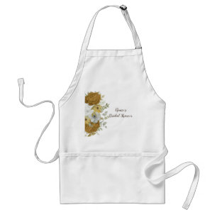 Delantal Ducha Bridal Personalizada Apron-Autografiable! El