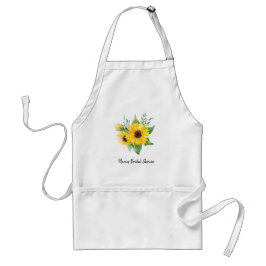 Delantal Ducha Bridal Personalizada Apron-Autografiable! El