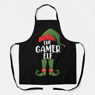 Delantal Duende Gamer Navidad Familiar Gamer Emparentado