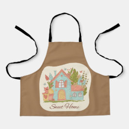 Delantal Dulce hogar regalo de navidades de cumpleaños