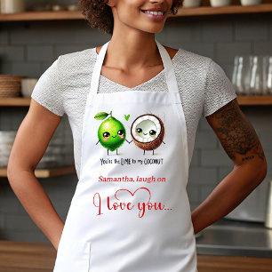 Delantal Dulce Personalizado de Comida Divertida p