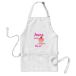 Delantal ¡Dulce Personalizar Jesús con nombre o iniciales!