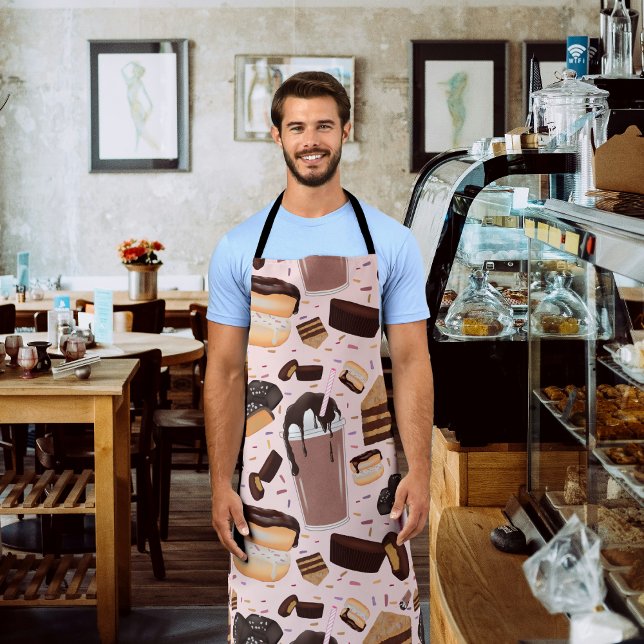 Delantal Dulce trapos Chocolate Donut Mocha Mantequilla de  (Subido por el creador)