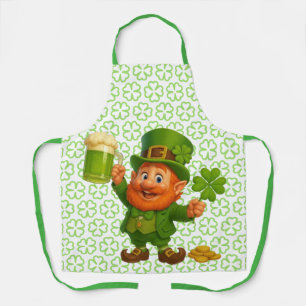 Delantal Dulce y caprichoso duende del Día de San Patricio
