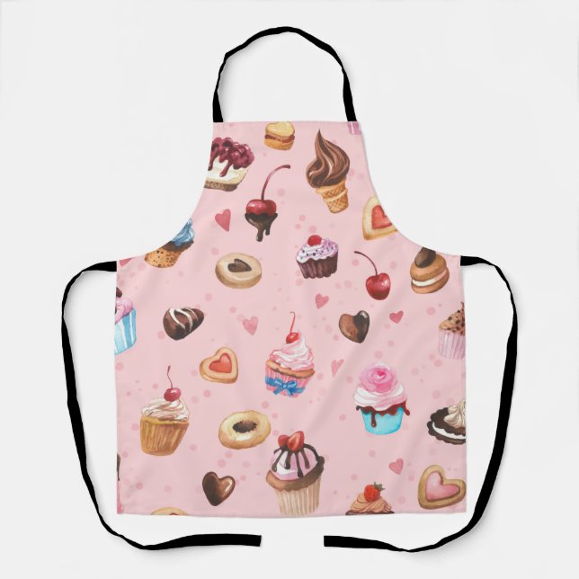 Delantal Dulces Caprichosos de Verano (Anverso)
