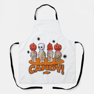 DELANTAL DULCES DE HALLOWEEN