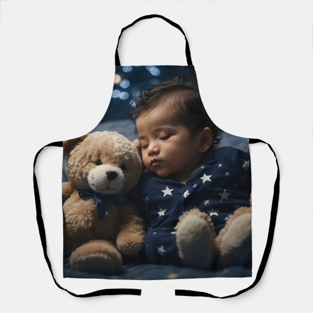 Delantal Dulces sueños | Apron de impresión general (Anverso)