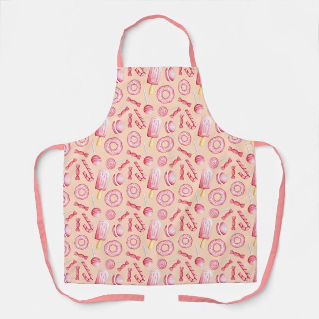 Delantal Dulces Tratamientos Apron (Anverso)