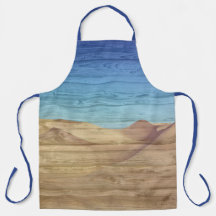 Dunas de arena del desierto Hermoso cielo azul sob