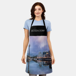 Delantal Dusseldorf Skyline Alemania Holiday Sunset Souveni