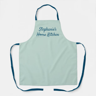 Delantal Duste aqua y protector personalizado de cocina cas