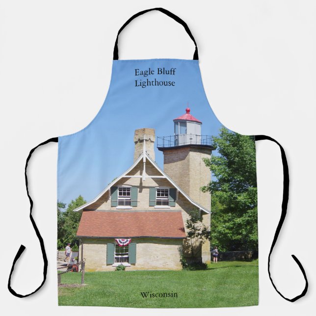 Delantal Eagle Bluff Lighthouse apron (Anverso)