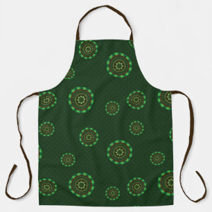 Delantal Earth Mandala All-Over Print Apron