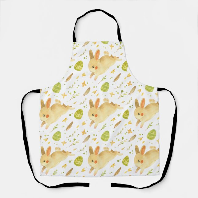 Delantal Easter Bunny Hop (Anverso)