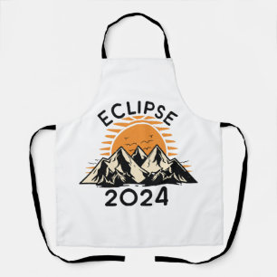 Delantal Eclipse Solar Total 2024