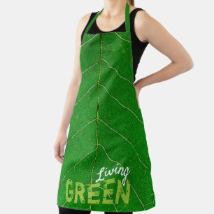 Delantal Eco Friendly Living Green