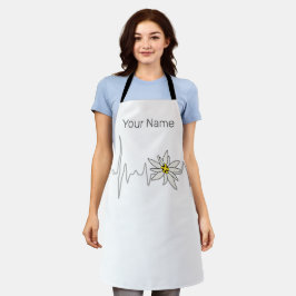 Delantal Edelweiss Heartbeat Oktoberfest Vintage Souvenir