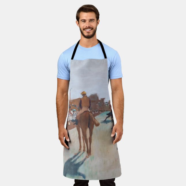 Delantal Edgar Degas - El Desfile (Gastado)