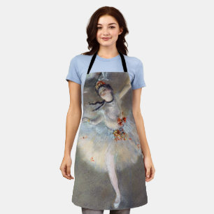 Delantal Edgar Degas - La estrella / bailarina en el escena